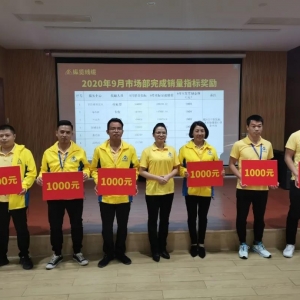 市場(chǎng)部2020年銷(xiāo)售技能競(jìng)賽暨培訓(xùn)活動(dòng)圓滿落幕